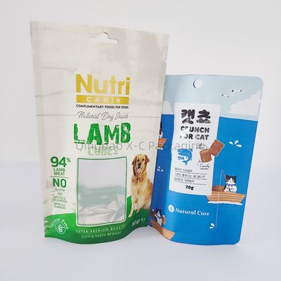 acheter Produit alimentaire pour animaux de compagnie Sacs à sacs avec fenêtre Ziplock recyclable en gros avec BRC online manufacture