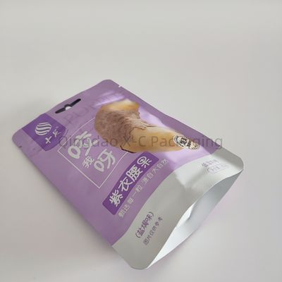 acheter Fermeture à glissière personnalisée Mylar Fermeture à glissière Stand Up Bag Emballage alimentaire Fermeture à glissière en plastique Pour les noix Snack online manufacture