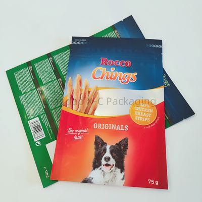acheter Alimentation pour animaux de compagnie 3 sacs de scellés re-fermées Mini Petite personnalisée étanche à l'humidité de qualité alimentaire colorée online manufacture