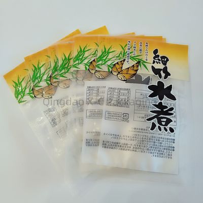 acheter Sacs à coffre à trois côtés laminés, sac transparent personnalisé, fermeture à glissière à fond plat online manufacture