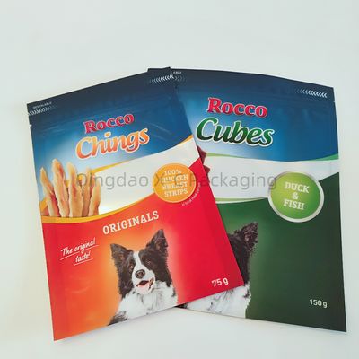 acheter Nourriture pour animaux de compagnie Sacs à sceaux à 3 côtés Coloriage en sachets compostables Emballage étanche à l'humidité online manufacture