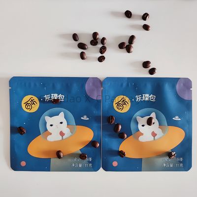 acheter Custom Printed Packing Bag with Zipper Closure and Die-cut Handle online manufacture