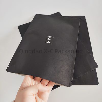 Sac en papier kraft métallisé sur mesure, facile à remplir pour le shopping