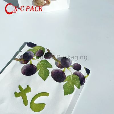 Papier kraft imprimé sur mesure, biodégradable, biodégradable, stockage alimentaire, sac d'emballage, recyclage du thé, du café et des haricots