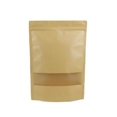 Eco-friendly Biodégradable à nouveau verrouillable Noix emballage alimentaire sacs sac pour les fruits secs / biscuits / puces personnalisable