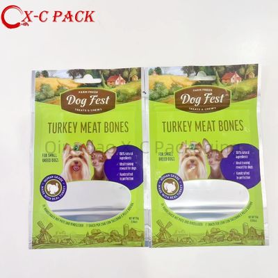 Sacs de stockage de nourriture pour animaux de compagnie avec tuyau d'alimentation mesuré et technologie antistatique