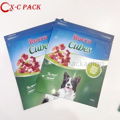 Sacs d'emballage de nourriture pour chats résistants à la mastication Matériau durable en vrac Commandes en vrac